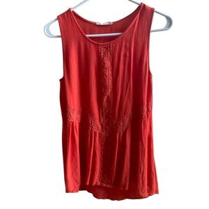 ELODIE Detailed Lace Tank